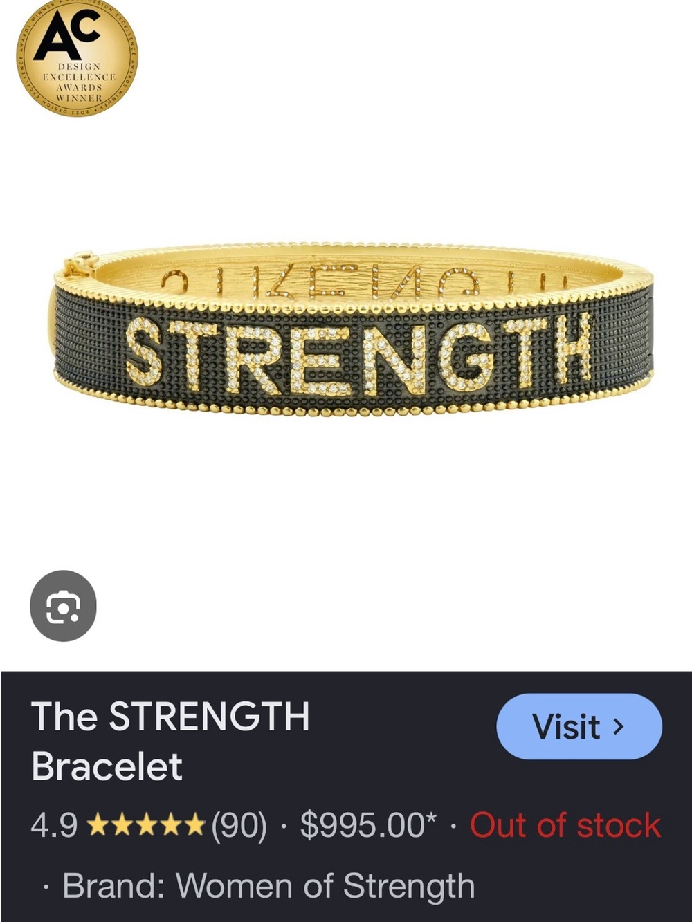 Freida ROTHMAN Strength Bracelet